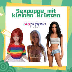 Sexpuppe mit kleinen Brüsten